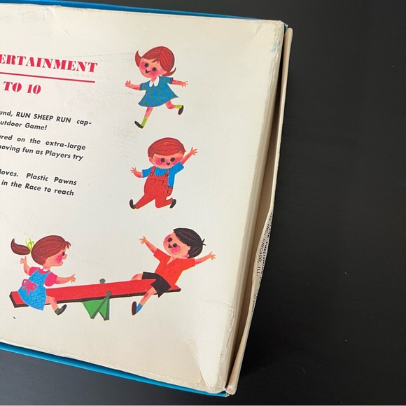 Vintage The Game of Run Sheep Run! By Mr. Fun Cadaco Ellis 1963 - Picture 11 of 13